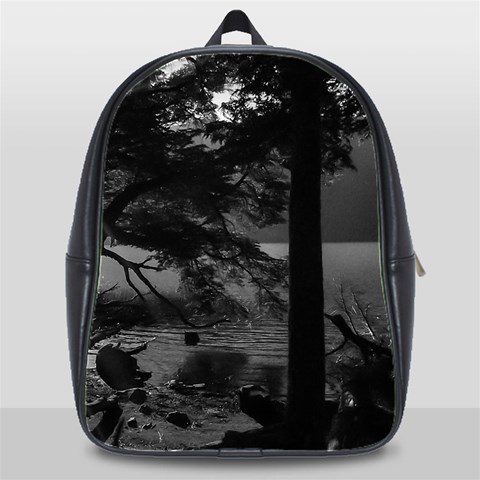 Los Alerces National Park Waterfront Landscape, Argentina002 School Bag (XL) from ArtsNow.com Front