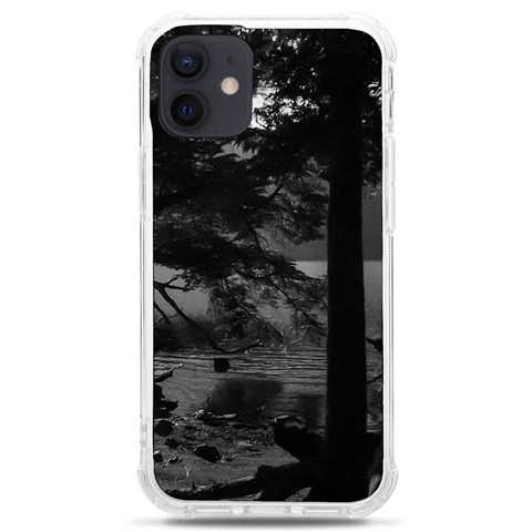 Los Alerces National Park Waterfront Landscape, Argentina002 iPhone 12 mini TPU UV Print Case	 from ArtsNow.com Front