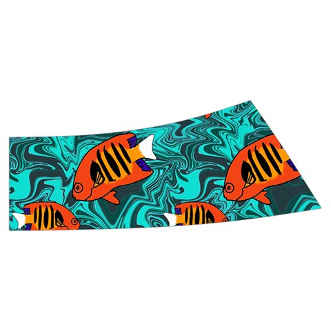 Flame Swirls Men s Side Zip Front Pouch Ski And Snowboard Bib Pants	 from ArtsNow.com Waistband Back Left