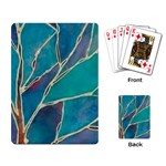 Aqua Batik, Abstract, Colorful Playing Cards Single Design (Rectangle)