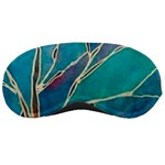 Aqua Batik, Abstract, Colorful Sleep Mask