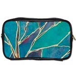 Aqua Batik, Abstract, Colorful Toiletries Bag (Two Sides)