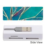 Aqua Batik, Abstract, Colorful Memory Card Reader (Stick)