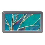 Aqua Batik, Abstract, Colorful Memory Card Reader (Mini)