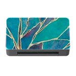 Aqua Batik, Abstract, Colorful Memory Card Reader with CF