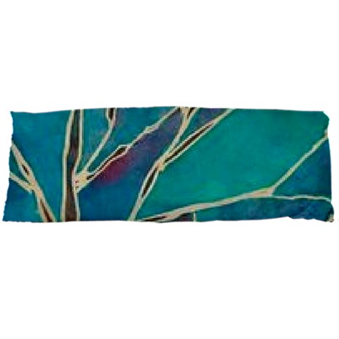 Aqua Batik, Abstract, Colorful 21 x60  Body Pillow Case Dakimakura (Two Sides) from ArtsNow.com Front