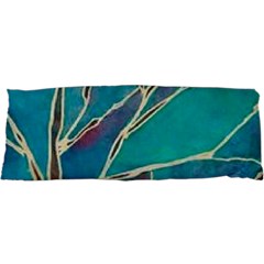 Aqua Batik, Abstract, Colorful 25 x67  Body Pillow Case Dakimakura (Two Sides) from ArtsNow.com Front