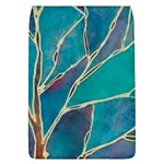 Aqua Batik, Abstract, Colorful Removable Flap Cover (L)