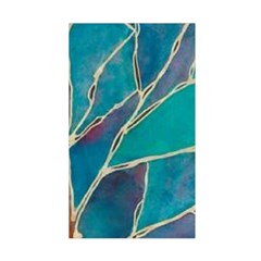 Aqua Batik, Abstract, Colorful Duvet Cover Double Side (Single Size) from ArtsNow.com Front