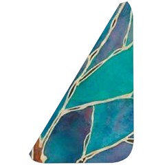 Aqua Batik, Abstract, Colorful Belt Pouch Bag (Small) from ArtsNow.com Front Left