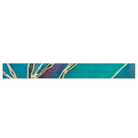 Aqua Batik, Abstract, Colorful Belt Pouch Bag (Small) from ArtsNow.com Bottom