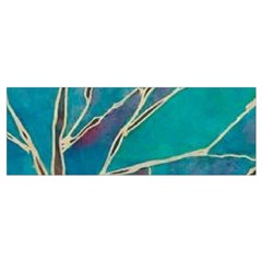 Aqua Batik, Abstract, Colorful Wristlet Pouch Bag (Small) from ArtsNow.com Bottom