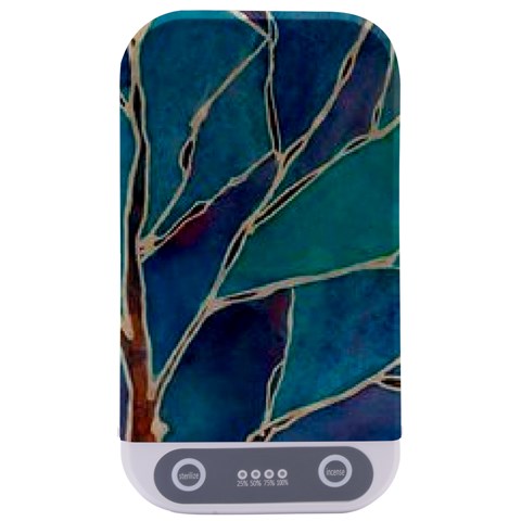 Aqua Batik, Abstract, Colorful Sterilizers from ArtsNow.com Front