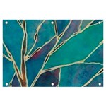 Aqua Batik, Abstract, Colorful Banner and Sign 6  x 4 