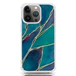 Aqua Batik, Abstract, Colorful iPhone 13 Pro TPU UV Print Case