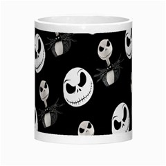 Jack Print, White, Before, Plain, Black, Simple, Christmas Morph Mug from ArtsNow.com Center