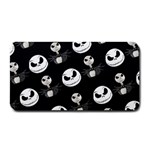 Jack Print, White, Before, Plain, Black, Simple, Christmas Medium Bar Mat