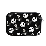 Jack Print, White, Before, Plain, Black, Simple, Christmas Apple MacBook Pro 13  Zipper Case