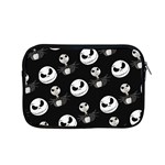 Jack Print, White, Before, Plain, Black, Simple, Christmas Apple MacBook Pro 15  Zipper Case