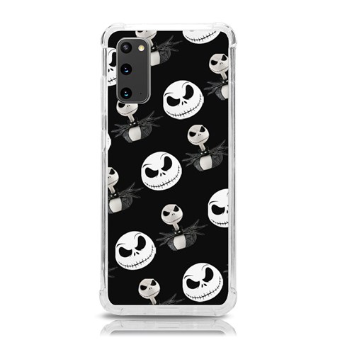 Jack Print, White, Before, Plain, Black, Simple, Christmas Samsung Galaxy S20 6.2 Inch TPU UV Case from ArtsNow.com Front