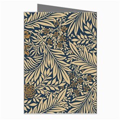 Brown Vintage Background Vintage Floral Pattern, Brown Greeting Card from ArtsNow.com Right