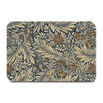 Brown Vintage Background Vintage Floral Pattern, Brown Plate Mats