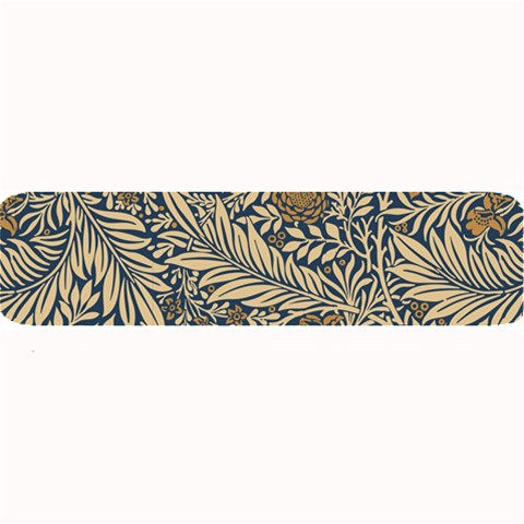 Brown Vintage Background Vintage Floral Pattern, Brown Large Bar Mat from ArtsNow.com 32 x8.5  Bar Mat