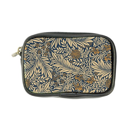 Brown Vintage Background Vintage Floral Pattern, Brown Coin Purse from ArtsNow.com Front