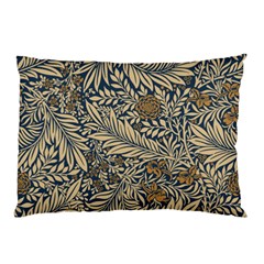 Brown Vintage Background Vintage Floral Pattern, Brown Pillow Case (Two Sides) from ArtsNow.com Front