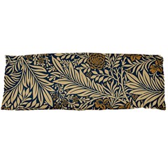 Brown Vintage Background Vintage Floral Pattern, Brown 21 x60  Body Pillow Case Dakimakura (Two Sides) from ArtsNow.com Front