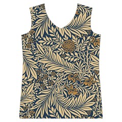 Brown Vintage Background Vintage Floral Pattern, Brown Women s Basketball Tank Top from ArtsNow.com Front