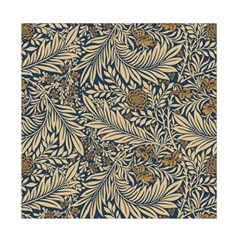 Brown Vintage Background Vintage Floral Pattern, Brown Duvet Cover Double Side (Full/ Double Size) from ArtsNow.com Back