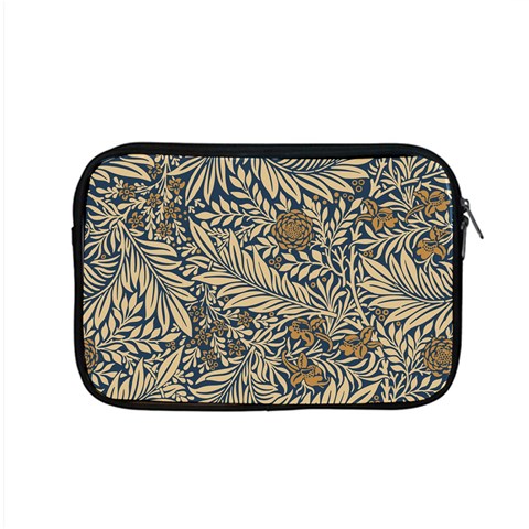 Brown Vintage Background Vintage Floral Pattern, Brown Apple MacBook Pro 15  Zipper Case from ArtsNow.com Front