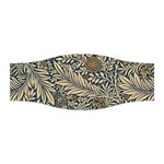 Brown Vintage Background Vintage Floral Pattern, Brown Stretchable Headband