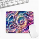 Abstract Fractal Art Swirl Pattern Small Mousepad