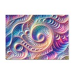 Abstract Fractal Art Swirl Pattern Sticker A4 (10 pack)