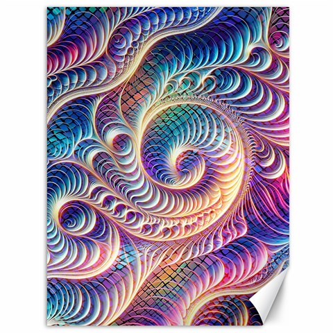 Abstract Fractal Art Swirl Pattern Canvas 36  x 48  from ArtsNow.com 35.26 x46.15  Canvas - 1