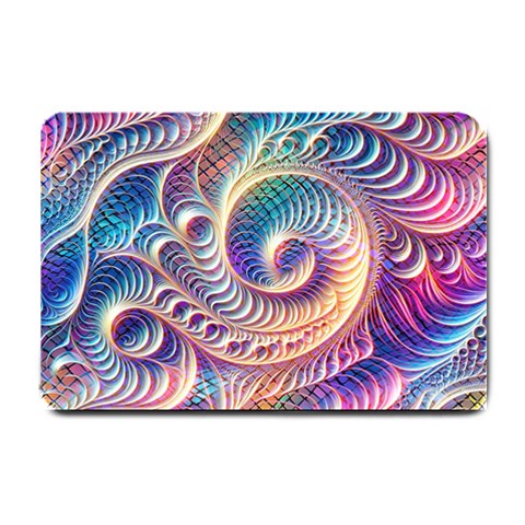 Abstract Fractal Art Swirl Pattern Small Doormat from ArtsNow.com 24 x16  Door Mat