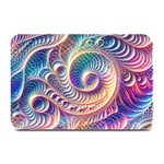 Abstract Fractal Art Swirl Pattern Plate Mats