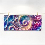 Abstract Fractal Art Swirl Pattern Hand Towel