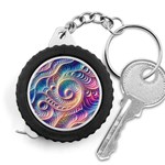 Abstract Fractal Art Swirl Pattern Measuring Tape