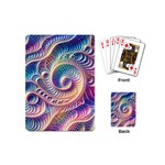 Abstract Fractal Art Swirl Pattern Playing Cards Single Design (Mini)