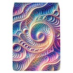 Abstract Fractal Art Swirl Pattern Removable Flap Cover (L)