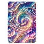 Abstract Fractal Art Swirl Pattern Removable Flap Cover (S)