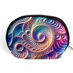 Abstract Fractal Art Swirl Pattern Accessory Pouch (Medium)