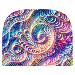 Abstract Fractal Art Swirl Pattern Make Up Case (Small) from ArtsNow.com Front