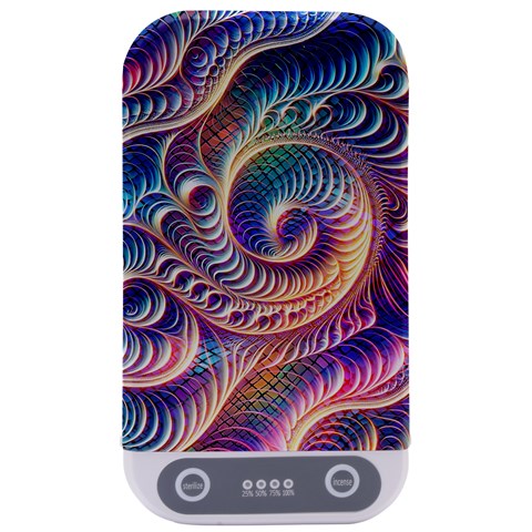 Abstract Fractal Art Swirl Pattern Sterilizers from ArtsNow.com Front