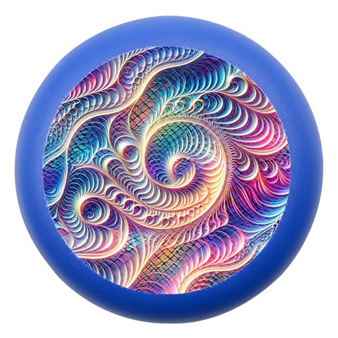 Abstract Fractal Art Swirl Pattern Dento Box with Mirror from ArtsNow.com Front