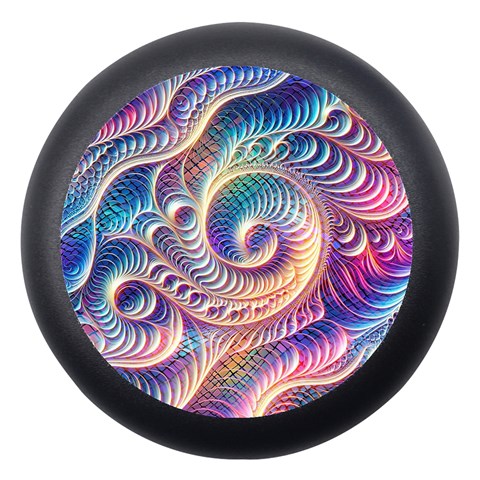 Abstract Fractal Art Swirl Pattern Dento Box with Mirror from ArtsNow.com Front