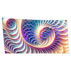 Abstract Fractal Art Swirl Pattern Men s Side Zip Front Pouch Ski And Snowboard Bib Pants	 from ArtsNow.com Front Right